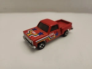 Red Apache Chevy C-10 Step Side 1/64th Scale RedHong Kong Road Machines - Picture 1 of 6