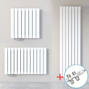 Design Heizkörper mit Ventil Flachheizkörper Paneelheizkörper Wandheizung+Ventil - Bild 1 von 52