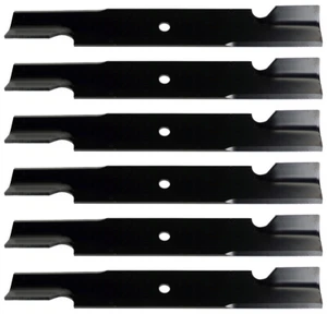 6 USA Mower Blades Great Dane® D18037 GDU10231 Husqvarna® 36" 52" 54" Deck - Picture 1 of 7