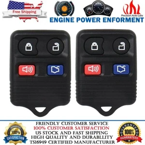 2 Remote Control Car Key Keyless Entry Fob Clicker Transmitter For Ford Explorer - Foto 1 di 15