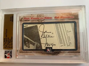 WILLIE MAYS 1/1 AUTO  2014 ITG Past Present and Future TRUE 1/1 Beautiful HOF!!! - Picture 1 of 2