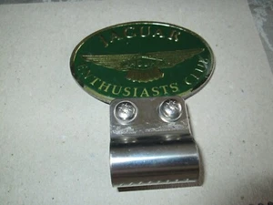 Jaguar Enthusiasts Club Grill Bar Badge with Fixings. Used - Picture 1 of 13
