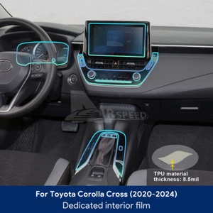 For Toyota Corolla Cross 2020-2024 Interior Precut Paint Protection Film PPF TPU - Picture 1 of 14