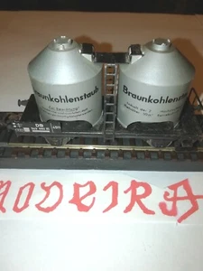 MARKLIN-ANNI 50-4511-CISTERNE COM POLVERE DI CARBONE BRAUNKOLENSTAUB-HO - Foto 1 di 9