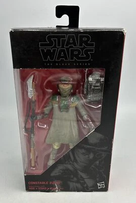 Figura de acción Star Wars The Black Series Constable Zuvio #09 6" 2015 Hasbro nueva Foto 1 de 4