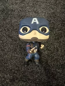 MARVEL AVENGERS CAPTAIN AMERICA FUNKO POP! VINYL BOBBLE HEAD - Picture 1 of 1