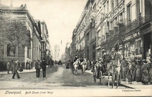PC KÜHNE STRASSE AUS WEST LIVERPOOL MERSEYSIDE ENGLAND ALTE POSTKARTE (u9244) - Bild 1 von 2