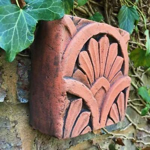 Decorative brick copy of Art Deco style antique terracotta wall tile - Picture 1 of 5