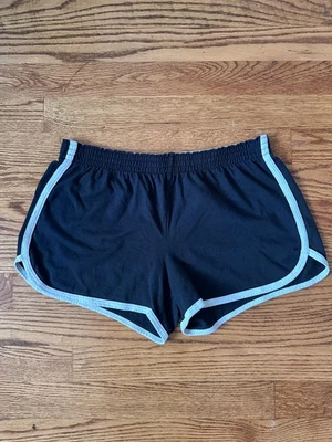 Pantalones Cortos De Colección Y2K Soffe Dolphin, Negros, Pequeños, Para Mujer Foto 1 de 4