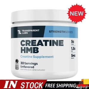 Transparent Labs - Creatina Monoidrato HMB Polvere Forza MuscolareNon Aromatizzata - Foto 1 di 11