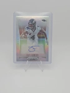 2024 Panini Prizm DECA - ZAY FLOWERS Silver Prizm Auto SSP #S-ZFS Ravens MINT❗️ - Bild 1 von 2