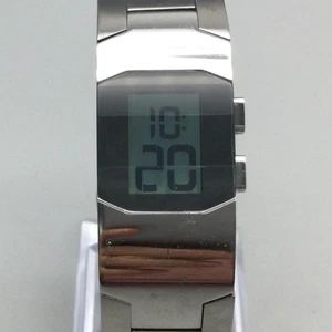 Diesel DZ-9009 Reloj Digital Hombre 20mm Acero Inoxidable Batería Nueva 6.25" - Imagen 1 de 13