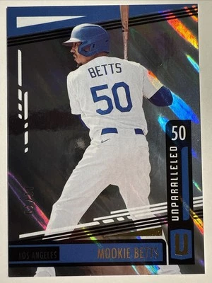 Mookie Betts RARE 2020 Panini Chronicles Unparalleled “Orbit” #01/10! 🔥Dodgers - Image 1 of 4