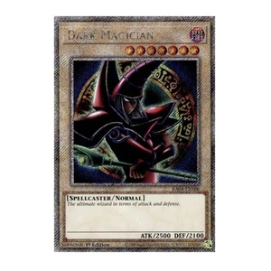 Yu-Gi-Oh! Mago Oscuro (Arkana) (Secreto Platino Raro) - Estampilla Cuarto Siglo - Imagen 1 de 1