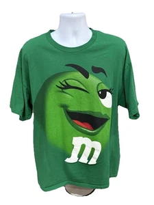 Camiseta verde M&Ms Candy 2011 talla para hombre 2XL mercancía oficial - Imagen 1 de 7