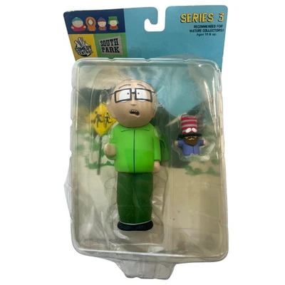 Figura de acción South Park Mr. Garrison with Mr. Hat Mirage 2004 serie 3 rara Foto 1 de 4