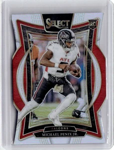 2024 Panini Select Michael Penix Jr. #80 Silver Concourse Level Die Cut RC Prizm - Bild 1 von 2