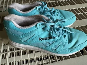Size 13 - Reebok Ventilator Neon Blue/White/Black - Picture 1 of 11