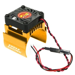 Eagle Model SP Motor Radiator 7.2V with Cooling Fan Gold 2479-GO - Picture 1 of 3