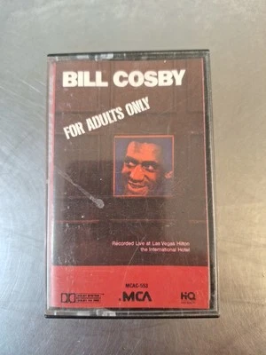  Bill Cosby For Adults Only Live at Las Vegas Hilton cassette MCA  - Image 1 of 4