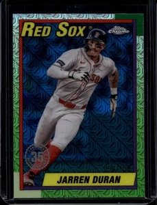 2025 Topps #T90C Jarren Duran Chrome Blue Mojo #/150 - Picture 1 of 2