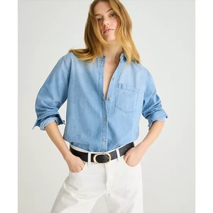 Neu mit Etikett J Crew Garcon klassisches Chambray Hemd 8 BY666 J.Crew Bluse Jeans J.Crew - Bild 1 von 5