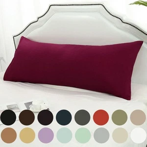 Body Pillow Case Soft 1800 Series Microfiber Long Bedding Body Pillow Covers - Picture 1 of 23