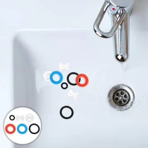  8 Set Kompression Wasserhahn Waschmaschine Keramik Scheibe Kartusche Ersatz - Bild 1 von 12