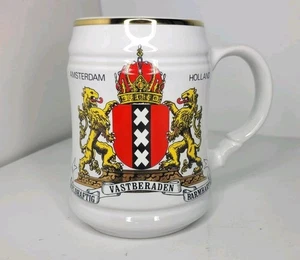Vintage Royal Schwabap Amsterdam Holland Bierstein Krug Vastberaden 1984 selten - Bild 1 von 10