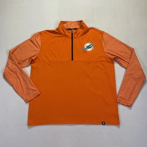 Miami Dolphins Shirt Herren XL Orange NFL Football Langarm Pullover Fanatics - Bild 1 von 16