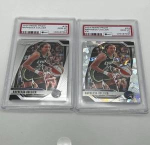 Collar Napheesa Panini Prizm Hielo agrietado Lote de 2 Gemas GGC Clasificadas Como Nuevo 10 - Imagen 1 de 6