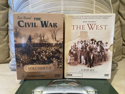 Ken Burns : The Civil War & The West - DVD Boxset Bundle - History - Documentary - image 1 of 4