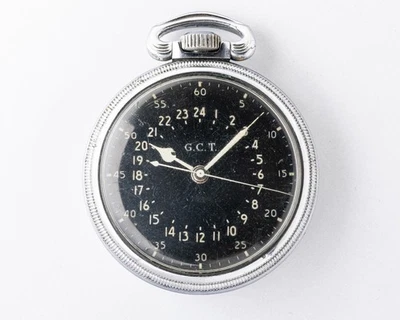 Hamilton 4992B WW II Military Pocket Watch 16s 22J circa 1941 ! Runs! - Image 1 of 4