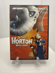 Dr. Seuss Horton Hears a Who (DVD, 2009)  Jim Carrey Steve Carrell - Foto 1 di 8