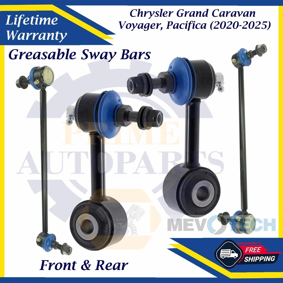 Eslabones de barra estabilizadora delantera y trasera OE nuevos para Chrysler 2020-2025 garantía de por vida Foto 1 de 4