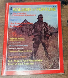 Military Magazine - SOLDIER OF FORTUNE Magazine Summer 1976 issue #3 - Picture 1 of 2