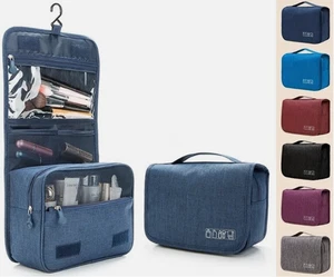 Kulturtasche zum Aufhängen Kosmetiktasche Kulturbeutel Waschtasche Herren Damen - Picture 1 of 22