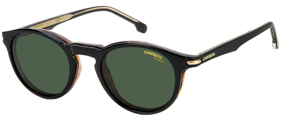 Gafas de Sol Carrera CA 297/CS HAVANA/GREEN FOLDING CLIP-ON 48/21/145 unisex - Imagen 1 de 4