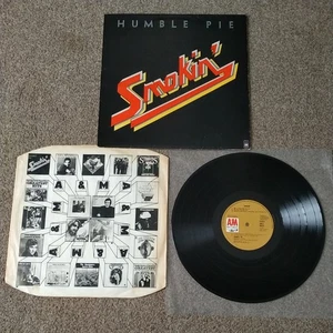 Humble Pie Smokin' LP 1972 AMLS 64342 A&M Records A1/B1 Vinyl is VG - Picture 1 of 9