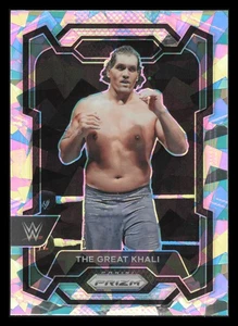 The Great Khali Ice Prizm 2024 Panini Prizm WWE #164 - Picture 1 of 2