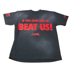 Hellstar Beat Us! Schwarz/rot Grafik T-Shirt Erwachsene Größe Small authentisch OG selten - Bild 1 von 5