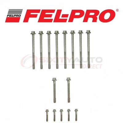 Fel-Pro Cylinder Head Bolt Set for 2001-2003 Chevrolet Silverado 1500 HD xw Foto 1 de 4
