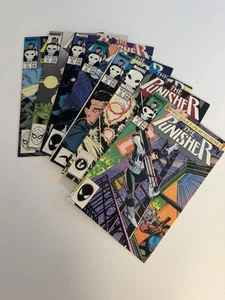 Punisher #1-7 Run - ¡Primera serie ilimitada en solitario! ¡Cubierta Janson! Cómic Marvel 1987 - Imagen 1 de 1