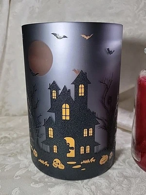 Porta tarros grande Yankee Candle Haunted House - NUEVO - Interior espejado  Foto 1 de 4
