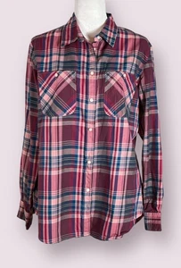 Lauren Ralph Lauren XL kariertes Button Down Hemd rot marine rosa Western Style - Bild 1 von 8