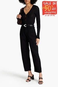RRP €485 MCQ By ALEXANDER MCQUEEN Cardigan Size XS Thin Ribbed Knit Hook & Eye - Picture 1 of 6