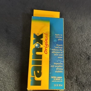 Vintage Rain-X Glass Treatment 3.5oz 1998 Made USA Original Formula - Picture 1 of 2