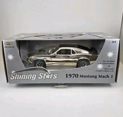 Mustang Mach 1 1970 edición Shining Stars 1/18 Ertl American Muscle Foto 1 de 4