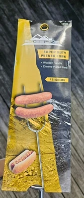 SuperDuty длинный Weiner обжарки огня вилка хот-дог зефир s'mores 43» кемпинг - Изображение 1 из 4