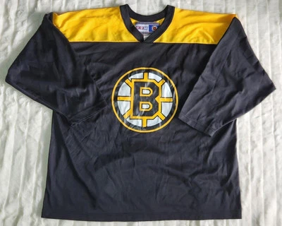 Camiseta deportiva CCM Boston Bruins Joe Thornton #19 hockey talla XL vintage tejida al aire Foto 1 de 4